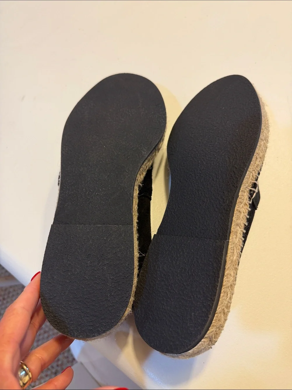 Todd Snyder Black Men's Espadrille Slip-On Shoes Sz 10.  New. Tub7